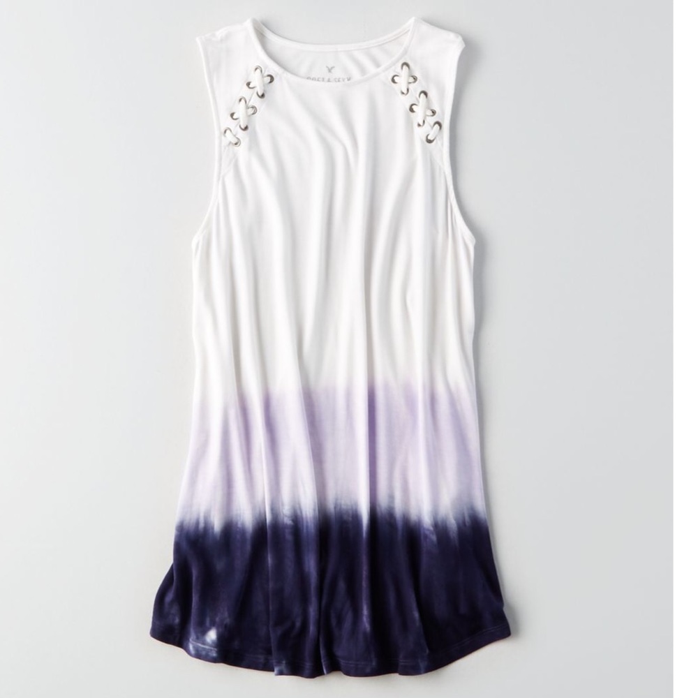 New American Eagle Soft & Sexy Ombré Jegging Top - XXL